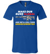 Guns Undocumented V-Neck