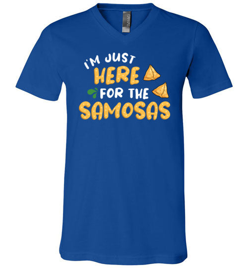 Just Here For The Samosas V-Neck