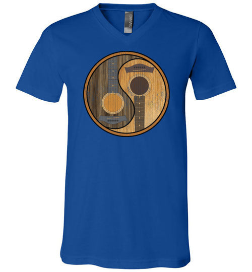 Guitar Yin-Yang V-Neck