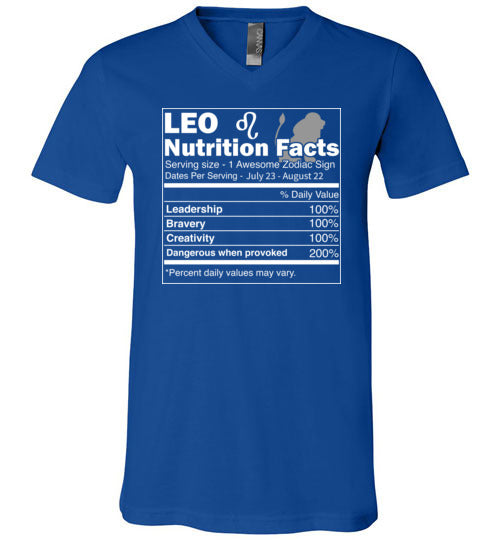 Leo Nutrition Facts V-Neck