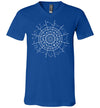 Astrology Constellation Circle V-Neck