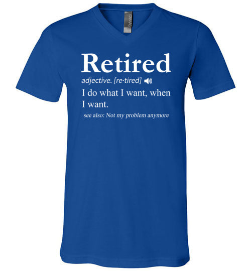 Retired Definition V-Neck