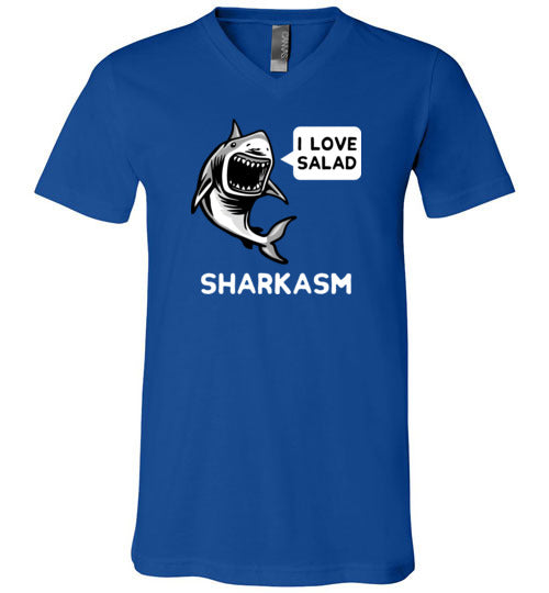 Sharkasm Love Salad V-Neck