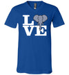 Love Elephants V-Neck