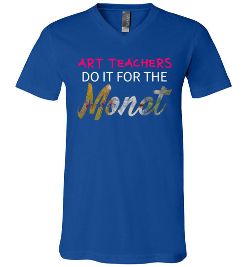 Art Teachers Do It For The Monet V-Neck