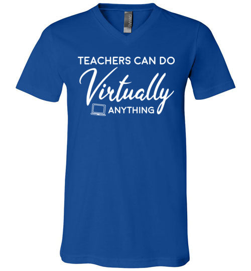 Teachers Can Do Anything V-Neck