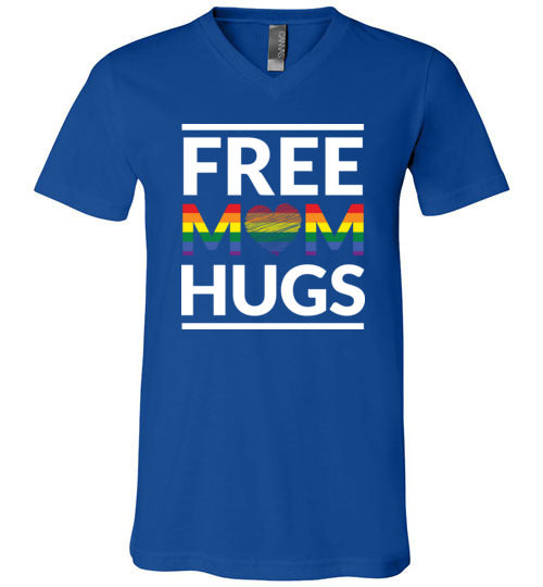 Free Mom Hugs V-Neck