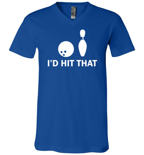 Bowling Hit That V-Neck