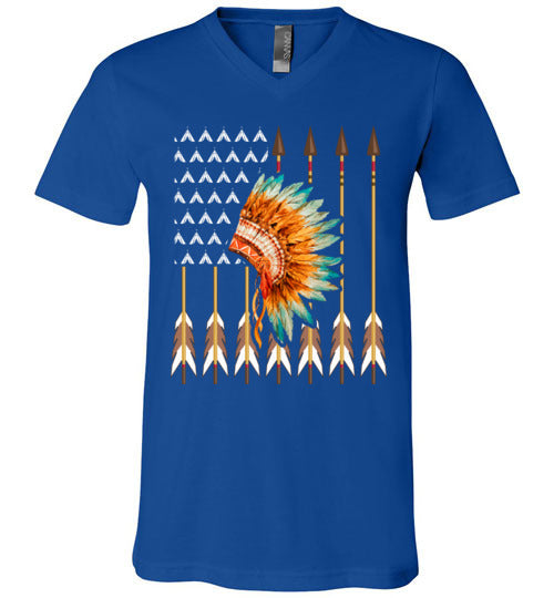 Native American Flag V-Neck