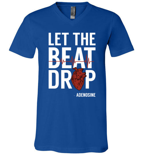 Let The Beat Drop Adenosine V-Neck