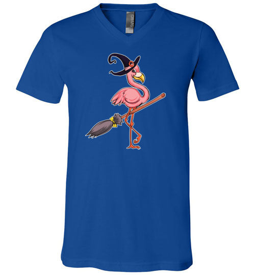 Flamingo Witch V-Neck