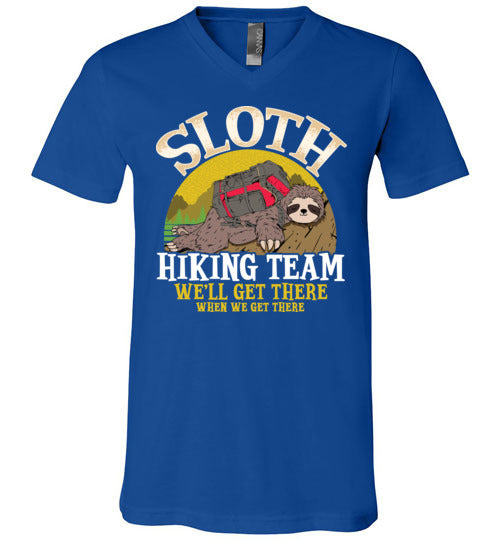 Sloth Hiking Team V-Neck