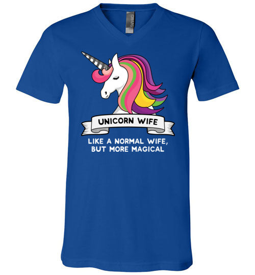 Magical Unicorn Wife V-Neck