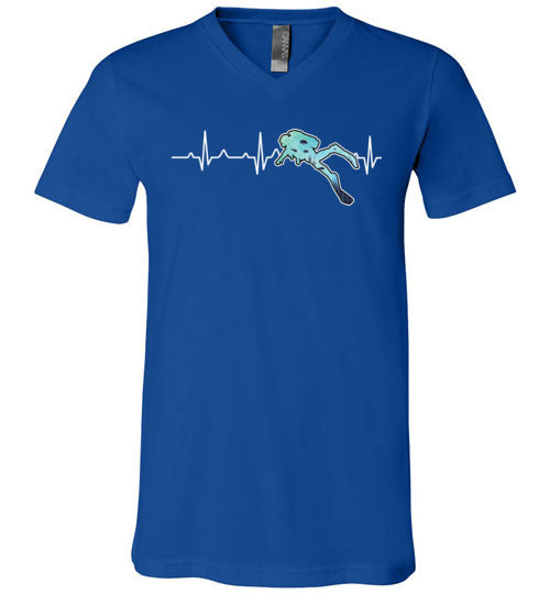 Scuba Heartbeat V-Neck