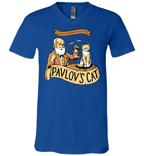 Pavlov's Cat V-Neck