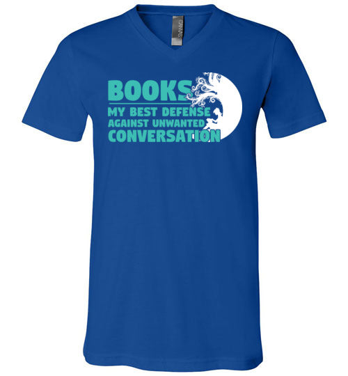 Books Unwanted Conversation V-Neck