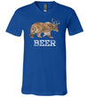 Beer Bear Deer V-Neck