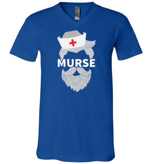 Murse Male Nurse V-Neck