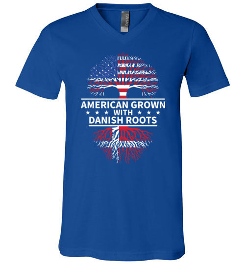 American Grown With Danish Roots V-Neck