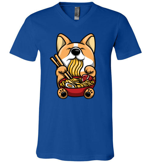 Corgi Ramen V-Neck
