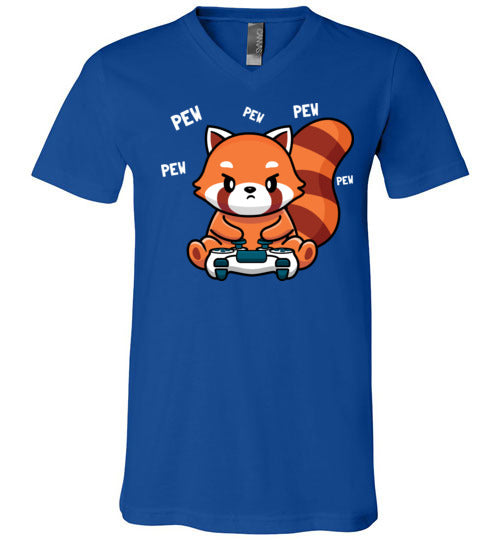 Gaming Red Panda V-Neck