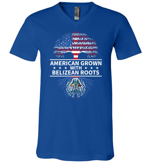 American Grown Belizean Roots V-Neck