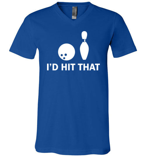Bowling Hit That V-Neck