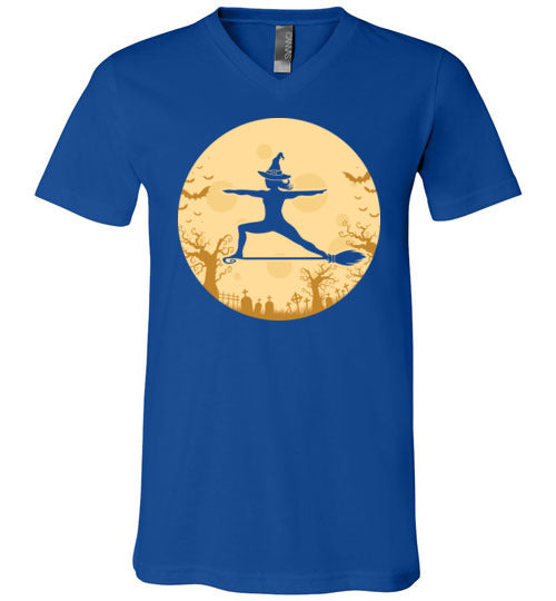 Colorful Witch Yoga V-Neck