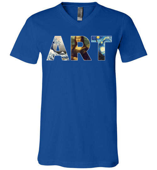 Famous Works of Art V-Neck