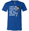 May Be Old Cool Bands V-Neck