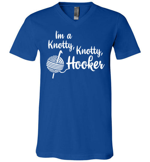 Knotty Knotty Hooker V-Neck