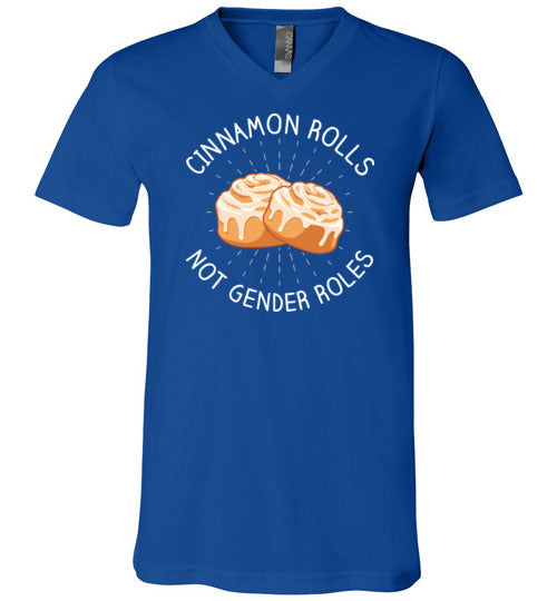 Cinnamon Rolls Not Gender Rolls V-Neck