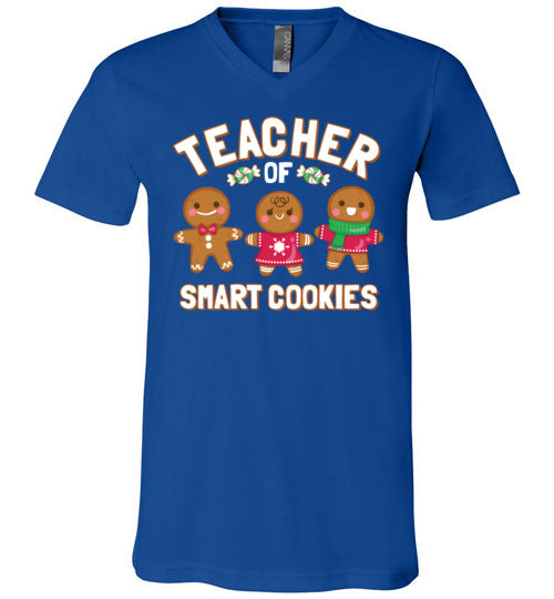 Teacher of Smart Cookies V-Neck