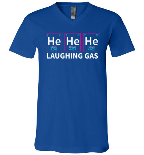 Periodic Table Laughing Gas V-Neck