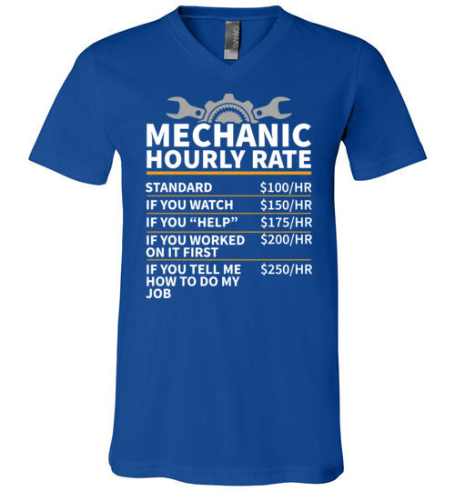 Mechanic Hourly V-Neck