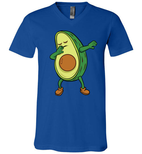 Dabbing Avocado V-Neck