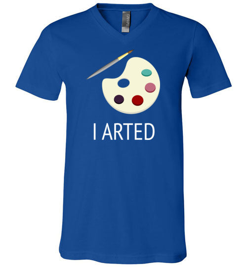 I Arted V-Neck