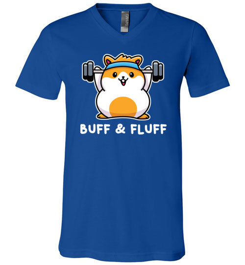 Hamster Buff and Fluff V-Neck