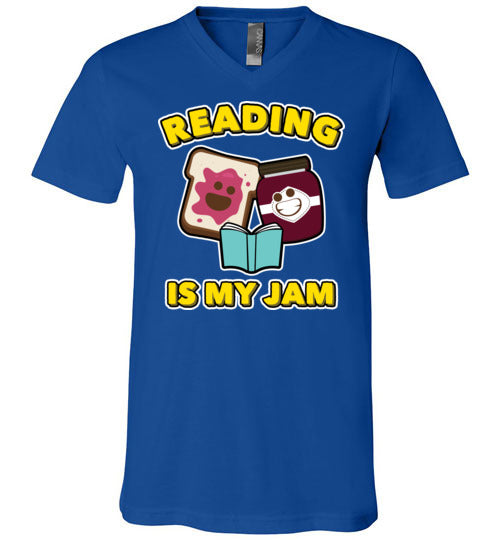 Reading Is My Jam V-Neck