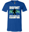 Bigfoot Hide And Seek Champion V-Neck