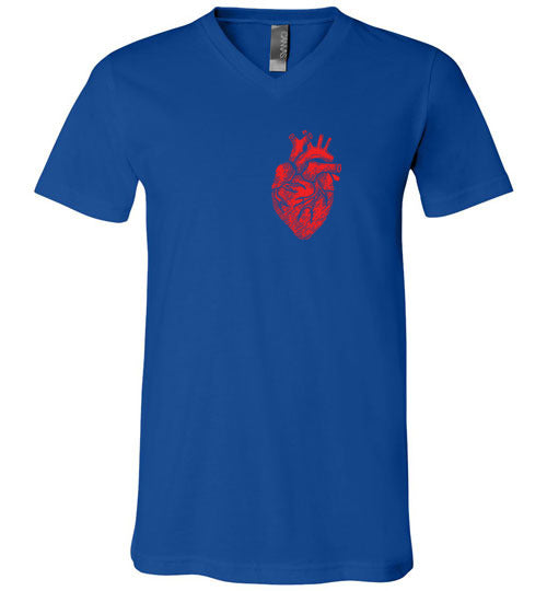 Anatomical Heart V-Neck