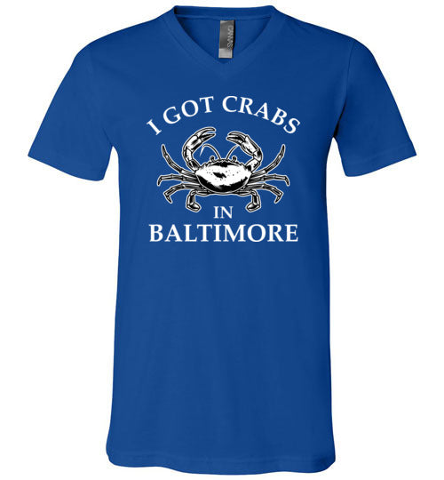 Crabs in Baltimore V-Neck