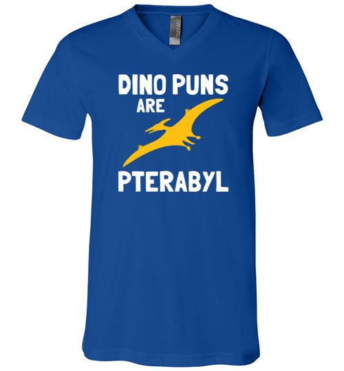 Dino Puns Ptera V-Neck