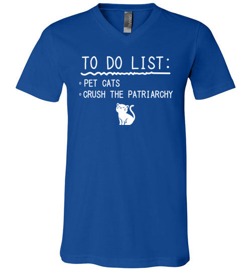 To Do List Crush Patriarchy V-Neck