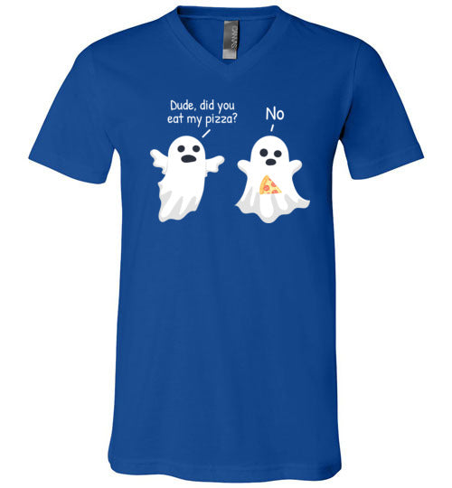 Ghost Pizza V-Neck