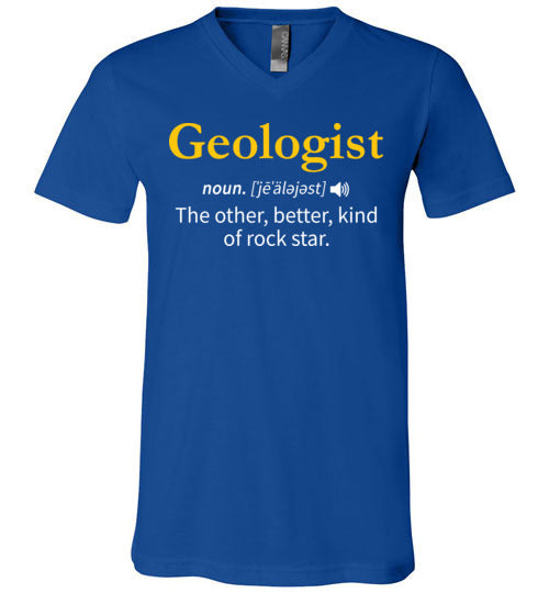 Geologist Rock Star V-Neck