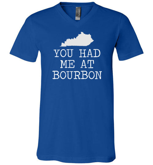 Kentucky You Had Me At Bourbon V-Neck