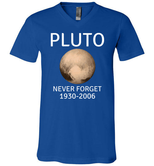 Pluto Never Forget V-Neck