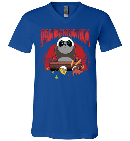 Pandamonium Panda V-Neck
