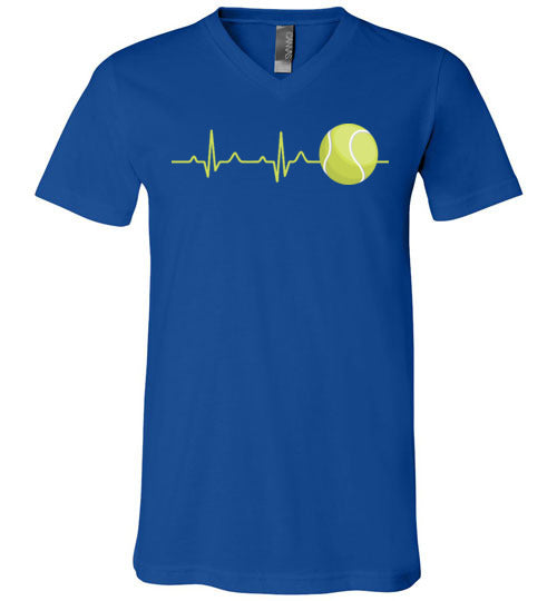 Tennis Heartbeat V-Neck